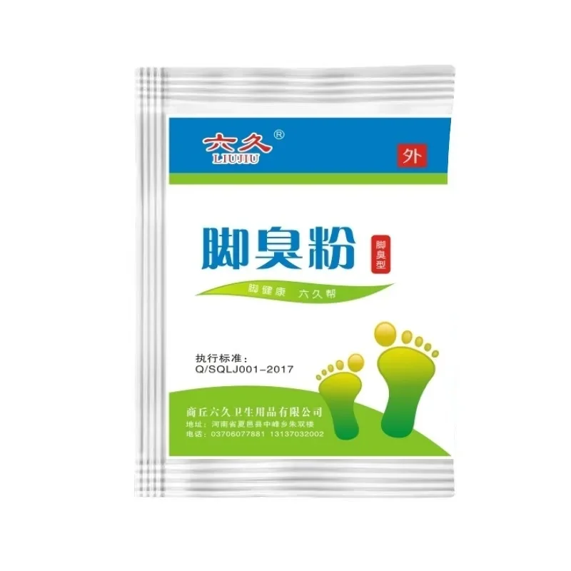 무좀 5pcs Foot Odor Powder Removing Foot Odor Soaking Feet Shoe and Sock Deodorant Powder Deodorant for Feet Beleza E Saúde