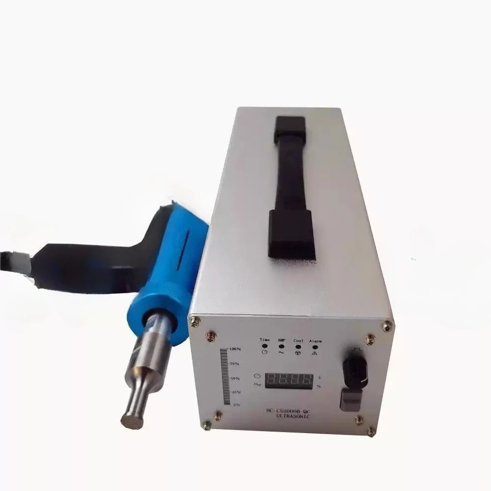 For 220V 15-20kHz Ultrasonic Plastic Welder 1500W New Fabric Rotary Spin Welding Machine