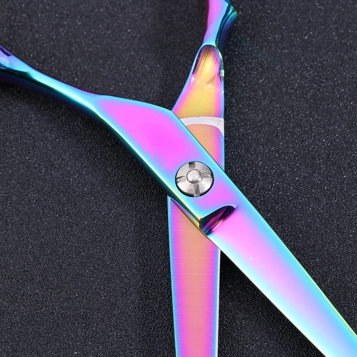 

6.0-дюймовые эргономичные прямые ножницы для домашнего использования, для стрижки челки, профессиональный инструмент для стрижки волос