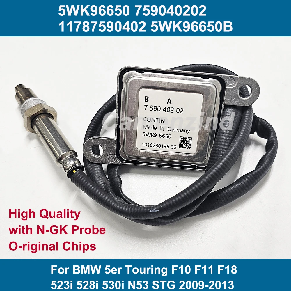 

NEW Nox Sensor OEM 5WK96650 11787590402 759040202 5WK96650B For BMW 5er Touring F10 F11 F18 523i 528i 530i N53 STG 2009-2013 ﻿