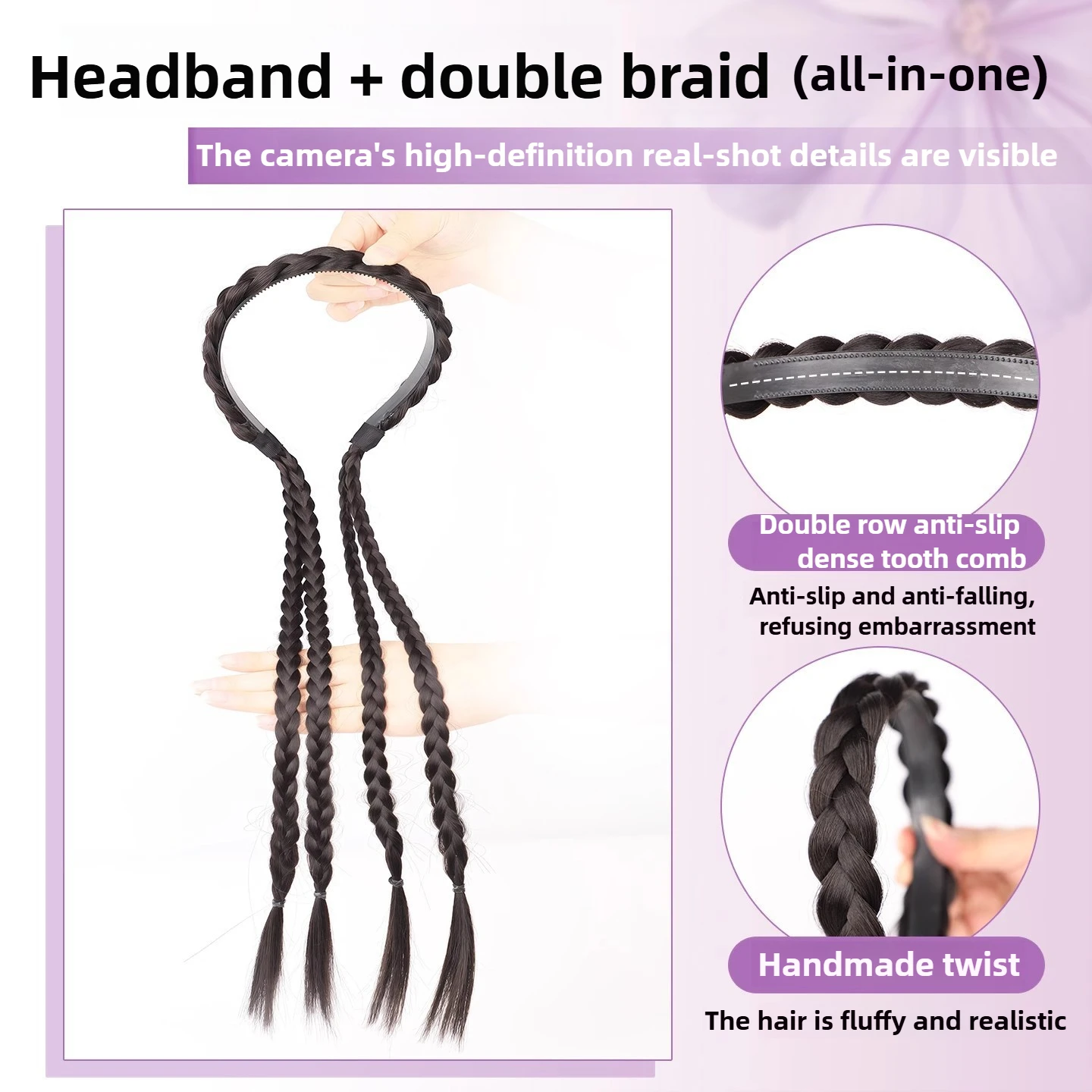 Рисунок 3 - НОВАЯ модная плетеная повязка на голову