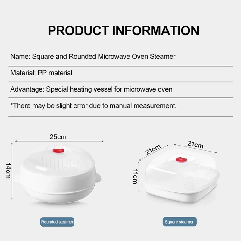 2PCS Quality Food Silicone Creative Steamer Crab Rice Fish Bowl Steamer Microwave Oven Silicone Steamer with Lid Kitchenware