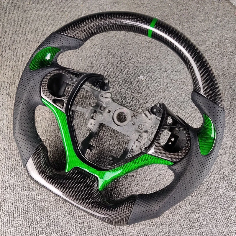 Aroham Customize Carbon Fiber Racing Steering Wheel For Honda Civic 9 2012 2013 2014 2015 2016