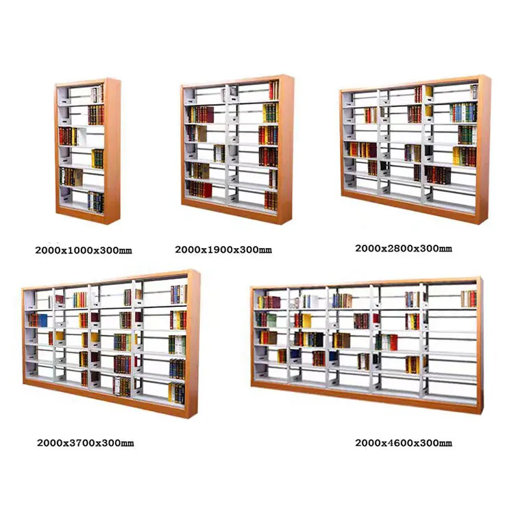 제조업체 직판 철제 책장 철제 및 목재 책장