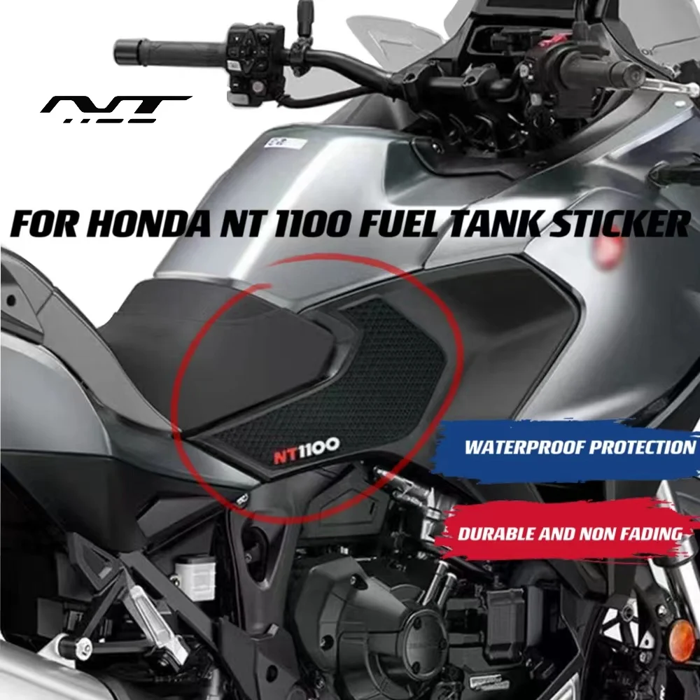 

Side Fuel Tank Pad Knee Pad Grip Pad Tank Grips Fuel Tank Protection Stickers For HONDA NT 1100 NT1100 2021-2023