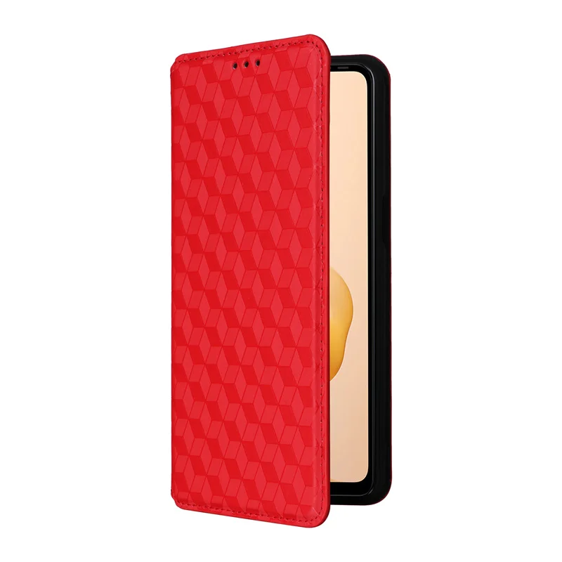 For Ulefone Note 18 Pro stereoscopic lines flip wallet skin PU case purse for Ulefone Note 18 Pro Magnetic Phone Cover