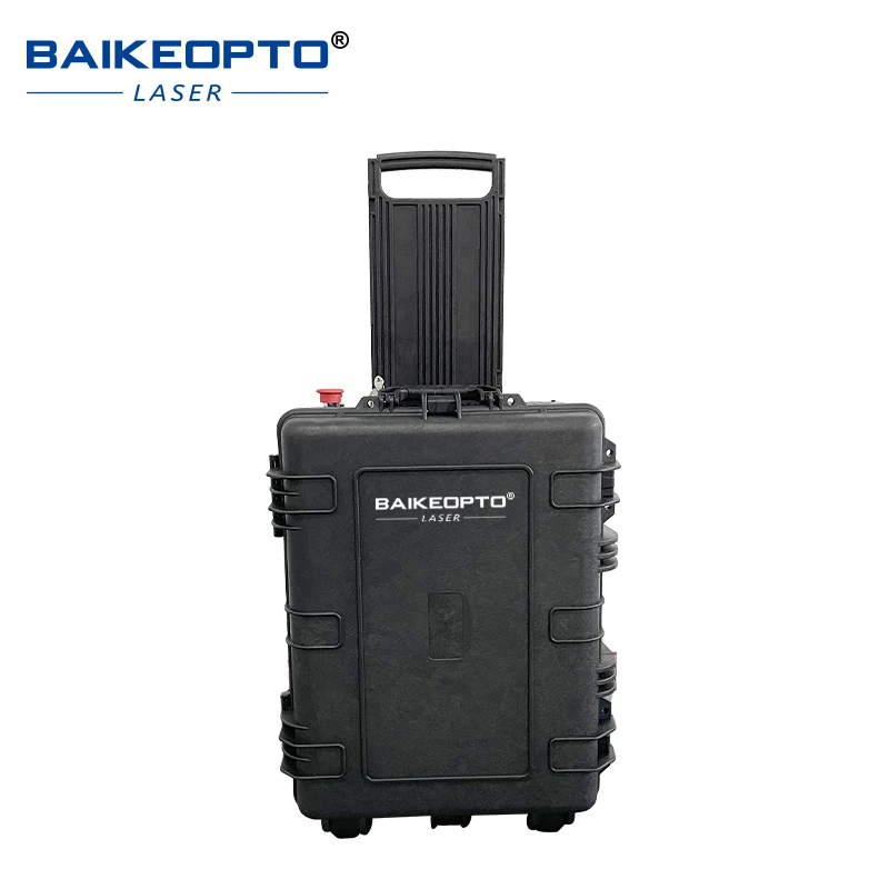 Most Popular Hand Held Fiber Pulse Laser Cleaning Machine 300W  Pulsed Cleaner Max With Private Label Wholesale