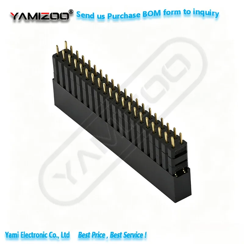 2*20 Dreischichtige, erhöhte 2,54-mm-GPIO-Header-Platine, geeignet für Raspberry Pi 3B, 3B+ und 4B. – Detail 1