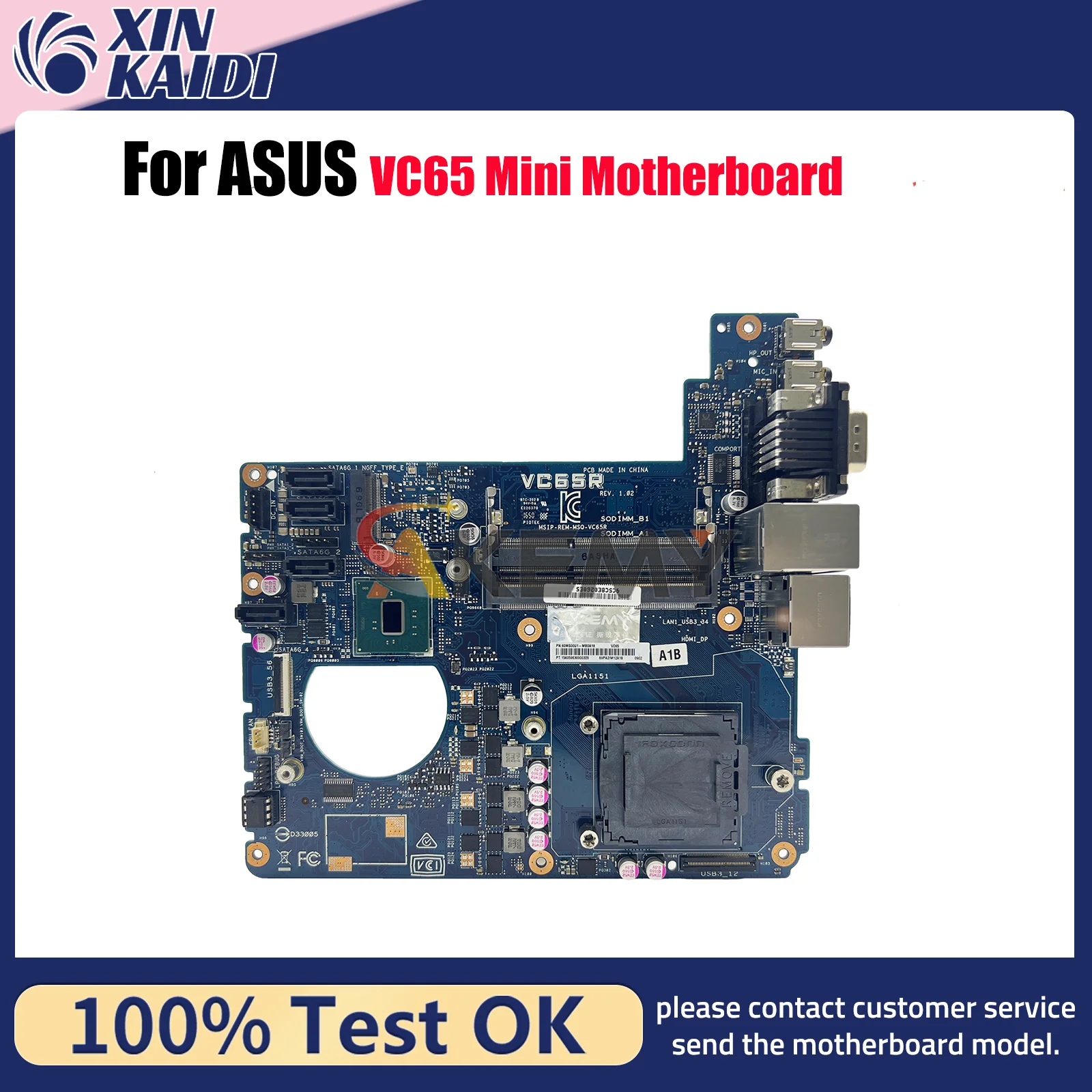 

Материнская плата для ноутбука VC65 для ASUS VivoMini VC65, материнская плата для ноутбука, этот товар в наличии, 100% тестирование, ОК, быстрая доставка, высокое качество