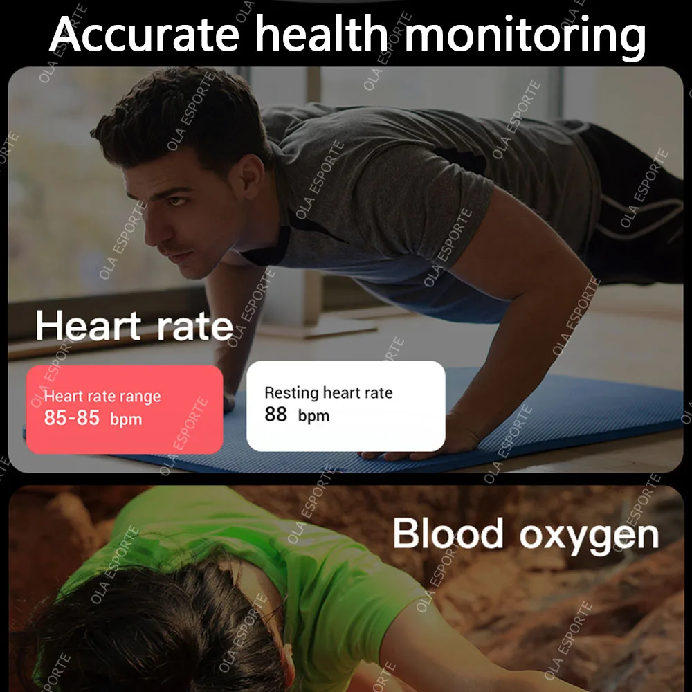 2025 Smart Ring Men Women LED Display Screen Heart Rate Blood Oxygen Monitor 5ATM Waterproof Multi Sports Mode Gifts For Andorid