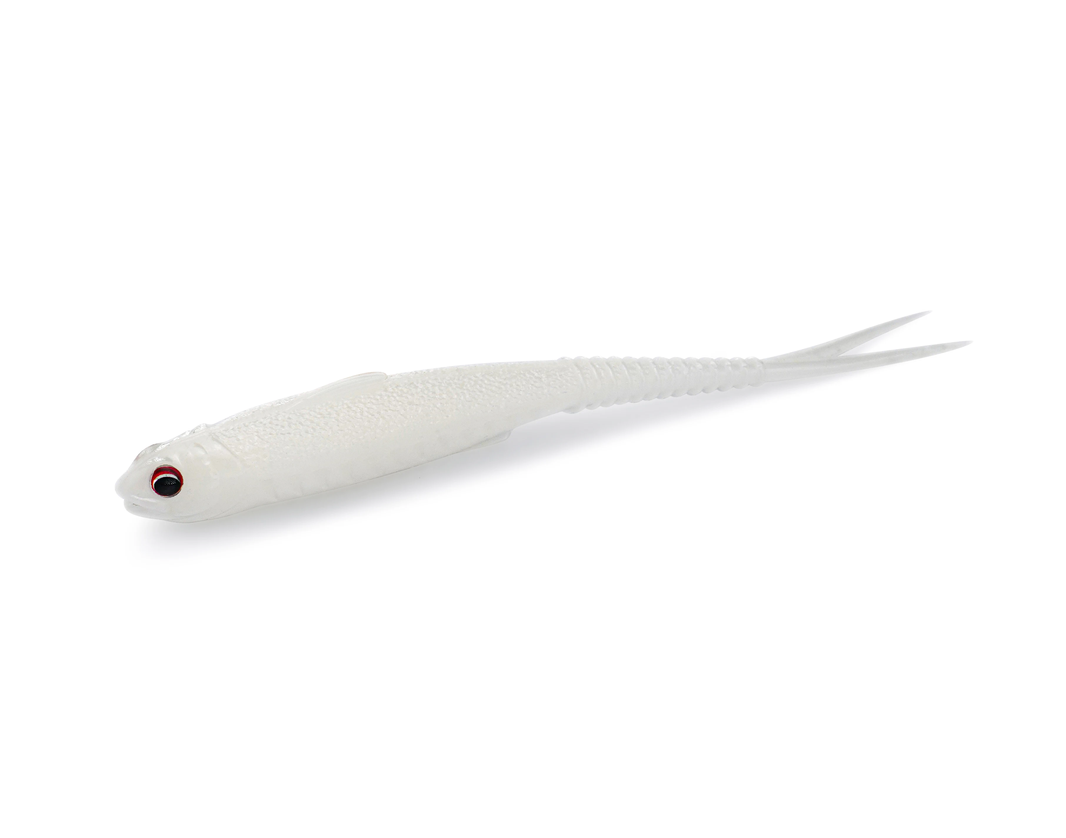 FISHANT Fork Tail Hollow Floating Soft Bait 2,5" 3,1" Realistischer Silikon-Köder mit Nachtleuchtfunktion zum Angeln von Barschen und Hechten mit Jigging-Ködern.
