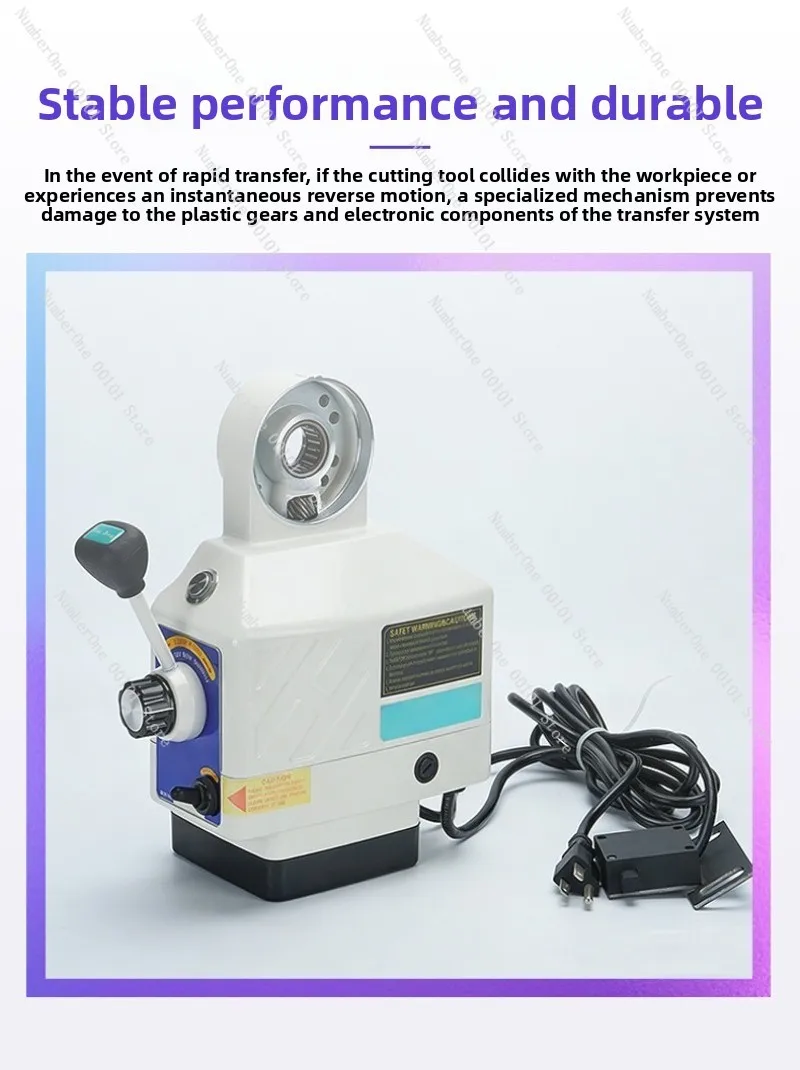Milling machine automatic power feeder al-260x (110v) shaft milling machine tool feeder and tool setter