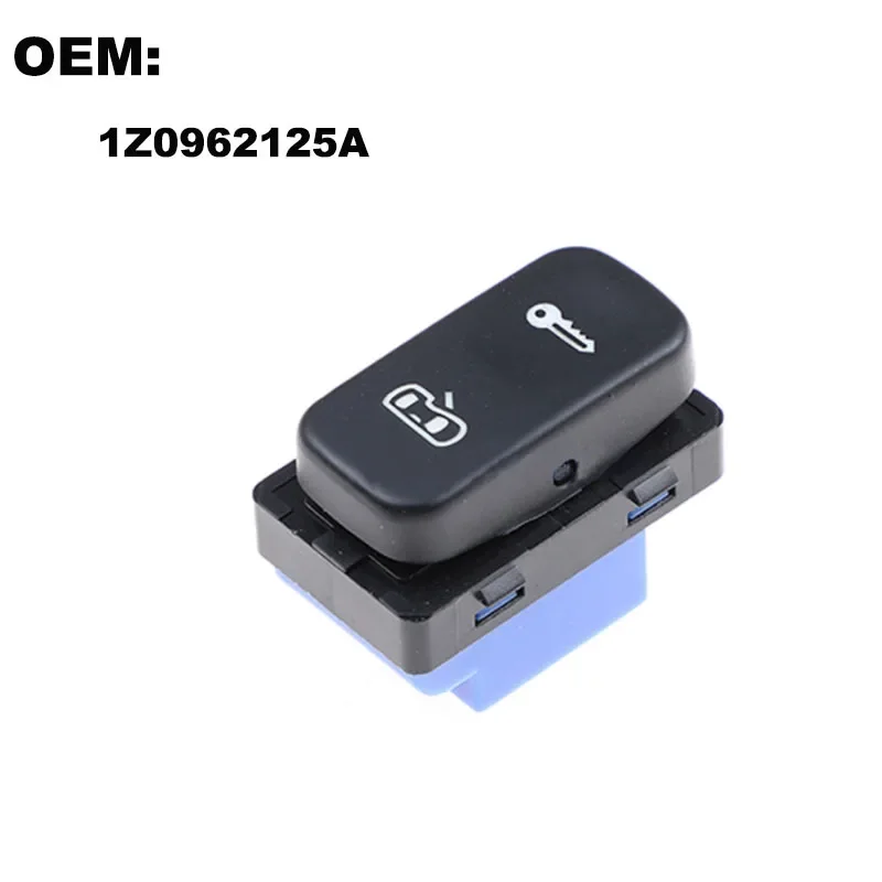 

Car Black Central Door Lock Switch Button for Skoda Octavia Mk2 2004 2005 2006 2007 2008 2009 2010 2011 2012 2013 1Z0962125A