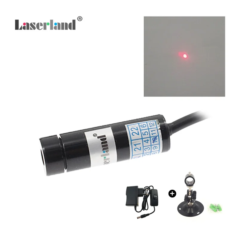 Imagem -02 - Localizador Vermelho do Módulo do Diodo Laser do Ponto 12*40 mm 650nm 10mw