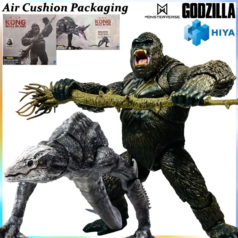 

Игрушки Hiya Toys: Оригинальная серия Ultimate Value — Фигурки Годзиллы, Кинг-Конга, Скелетона, Демона, Монстра — Модели для коллекционирования, подарки