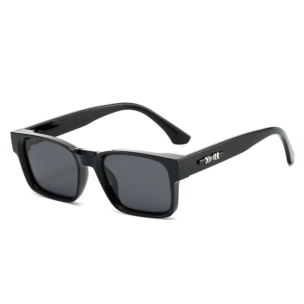 Qualität Quadratische Polarisierte Sonnenbrille Männer Metall Kern UV400 Unisex Sonnenbrille Reisen Wandern Strand Angeln Brillen