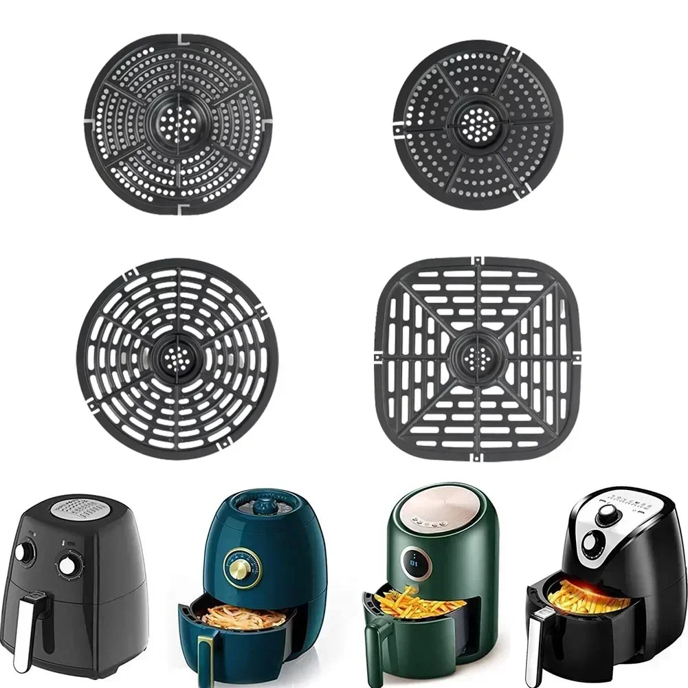 

4 Sizes Air Fryer Basket Replacement Grill Air Pan For Air Fryer Parts Crisper Plate Non-Stick Fry Pan Airfryer Accessories