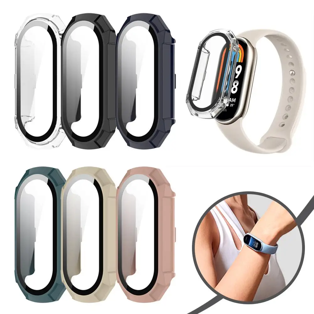 for Xiaomi Mi Band 9 For Band 9 Ceramic Special Smart Bracelet Protective Case for Xiaomi Bracelet 9 Protective Shell Film