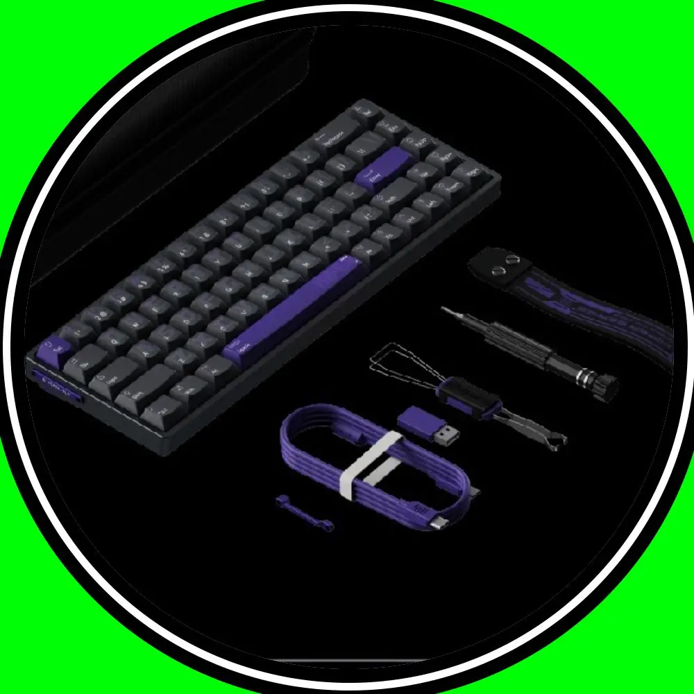 

ZIRNEX HIPER68-ML All-aluminum Short Magnetic Switch Keyboard Wired RGB Light Gaming Keybord Custom For PC Gamer Accessories