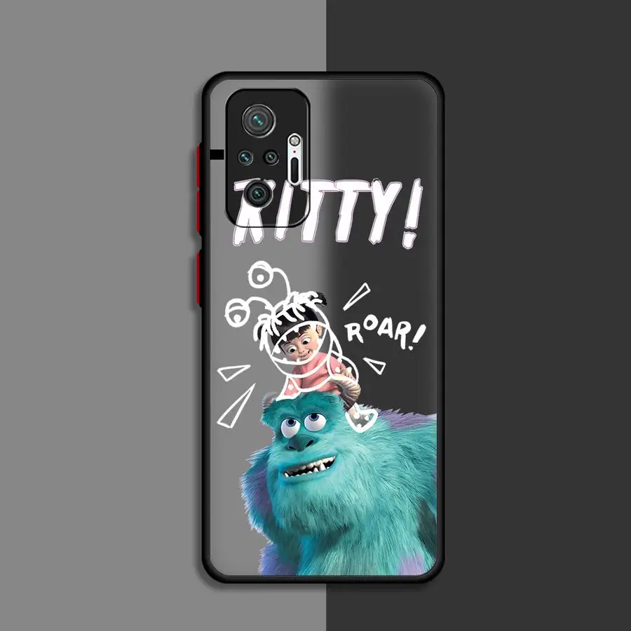 Disney Monsters Inc Cassa Del Telefono per XiaoMi Redmi 9 9A 9i 9C 9T 10 10A 12C 2022 10C 12 4G K40 Pro custodia morbida funda