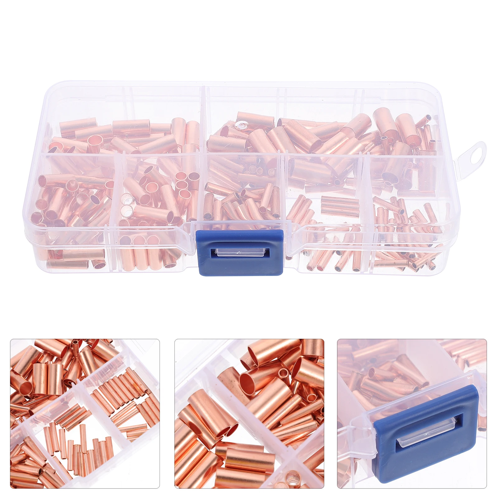 

Copper Wire Terminal Connectors Tubular Terminals Cord Ends Boxed Splice Car Audio Appliances Wiring Tube Electrical