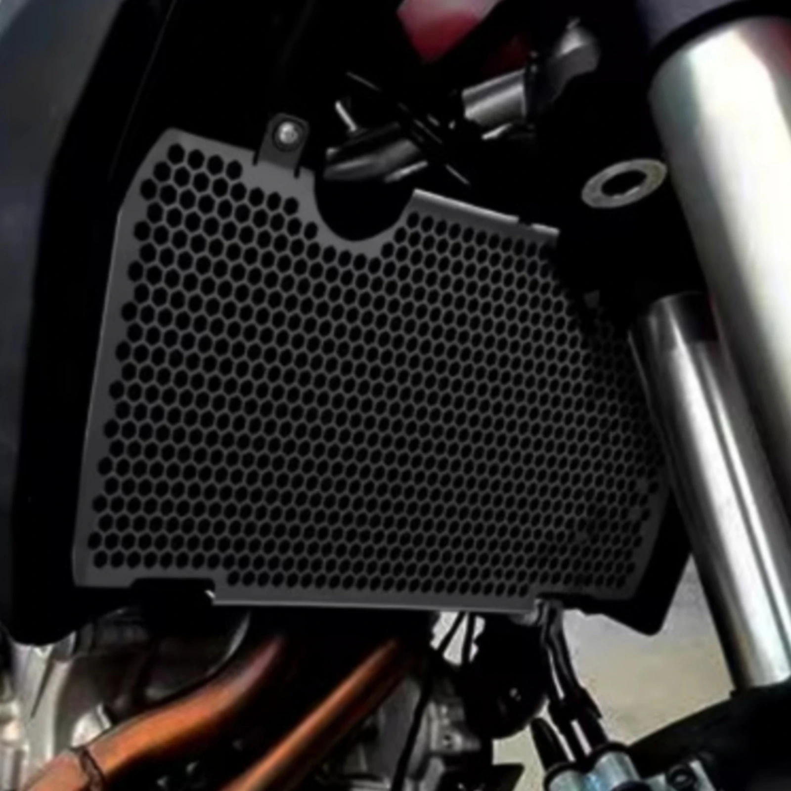Cooling-System Grille Cover Rounded Cutouts Cooling-System Grille Guard Cover ventilatedGrid Design Ventilation Friendly