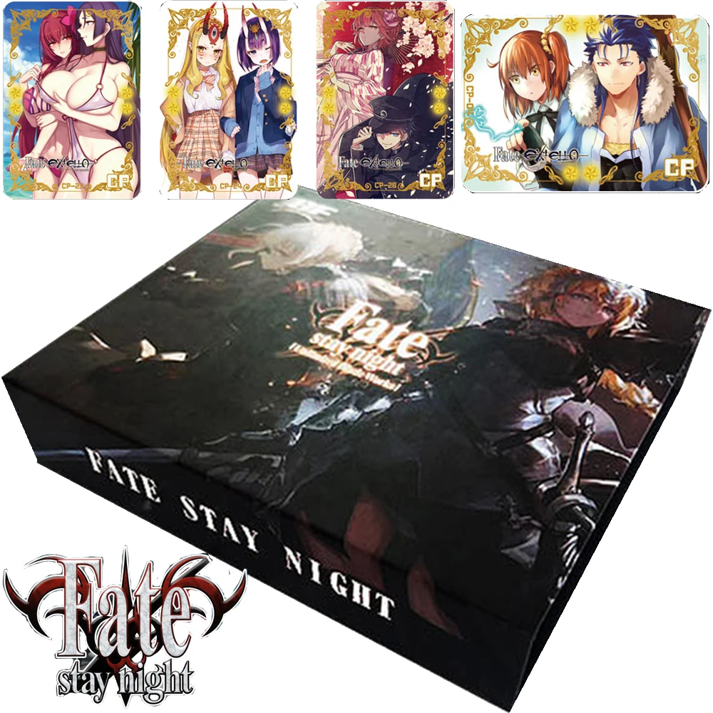 

Fate/stay Night Collection Card For Children Scheherazade Okita Souji Tamamo-No-Mae Altria Pendragon Limited Game Card Kids Toys