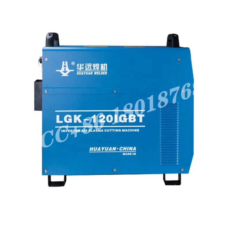 

Plasma Power HUAYUAN LGK-100iGBT LGK-120 IGBT LGK-63iGBT PLASMA CUTTER With Manual and machine torch and consumables