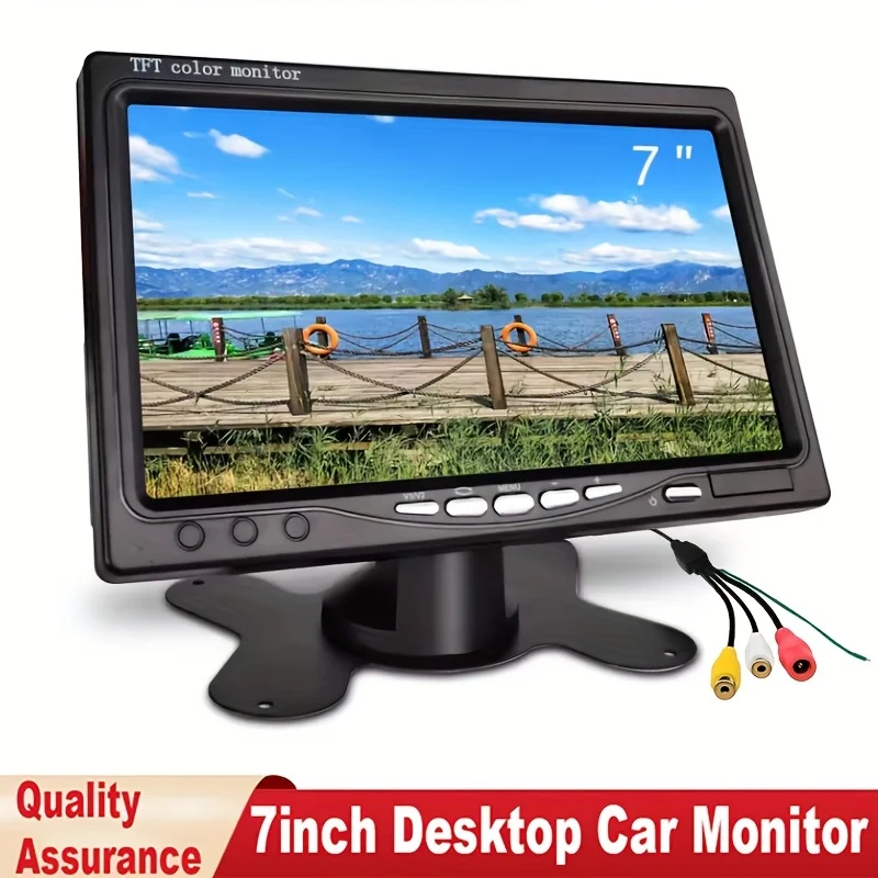 

Parking 17.78cm Desktop Monitor for Universal , 17.78 cm Car Monitor Color TFT LCD Display Screen for Car SUV Van Truck