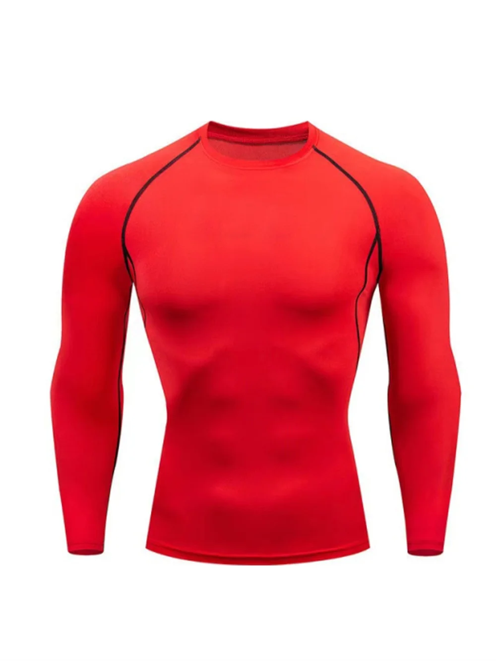 Men's Surfing T-shirt Sportswear Swimwear Long Sleeved Swimming Top UV Swimming Tight Rash Guard Surfing Swimsuit