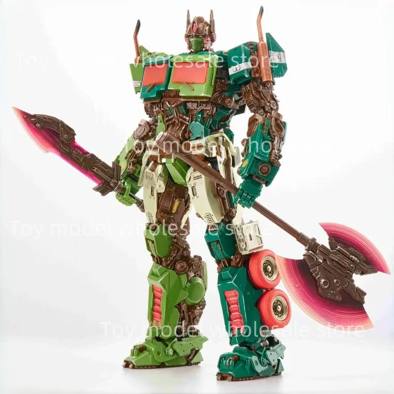 

【Shipping Within 24 Hours of Purchase】Transforming Toys MM01G 2.0 VER Green Limited Edition Alloy Skeleton Op Prime Magnificent