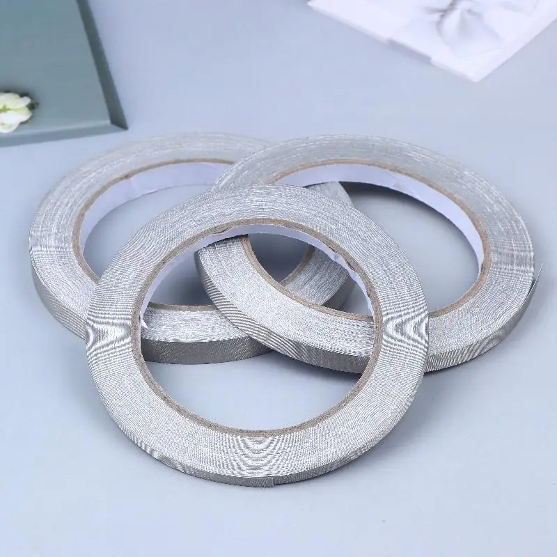 New#20M Tape Double Conductive Fabric Tape 5mm~50mm Width Single-Sided Laptop Cellphone LCD EMI Shielding Adhesive Tape