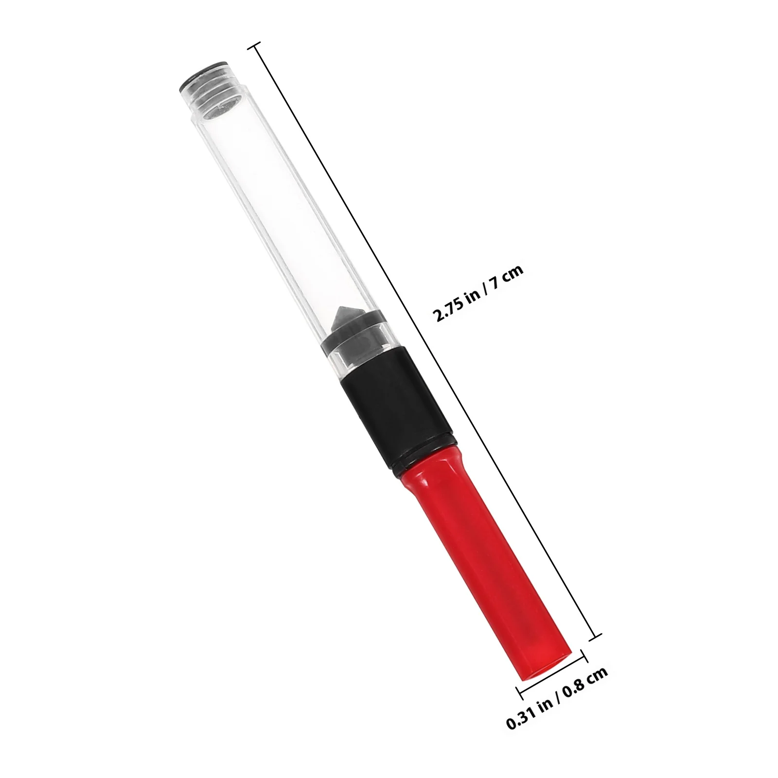 10 قطعة قلم حبر ممتص لأقلام النافورة محول حبر متدفق سلس استبدال أداة إعادة تعبئة البلاستيك اللوازم المدرسية