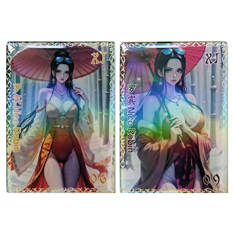 Japanische Anime One Piece Juese Boa-Hancock Perona Rebecca Sammelkarten Weihnachten Geburtstagsgeschenke Kinderspielzeug