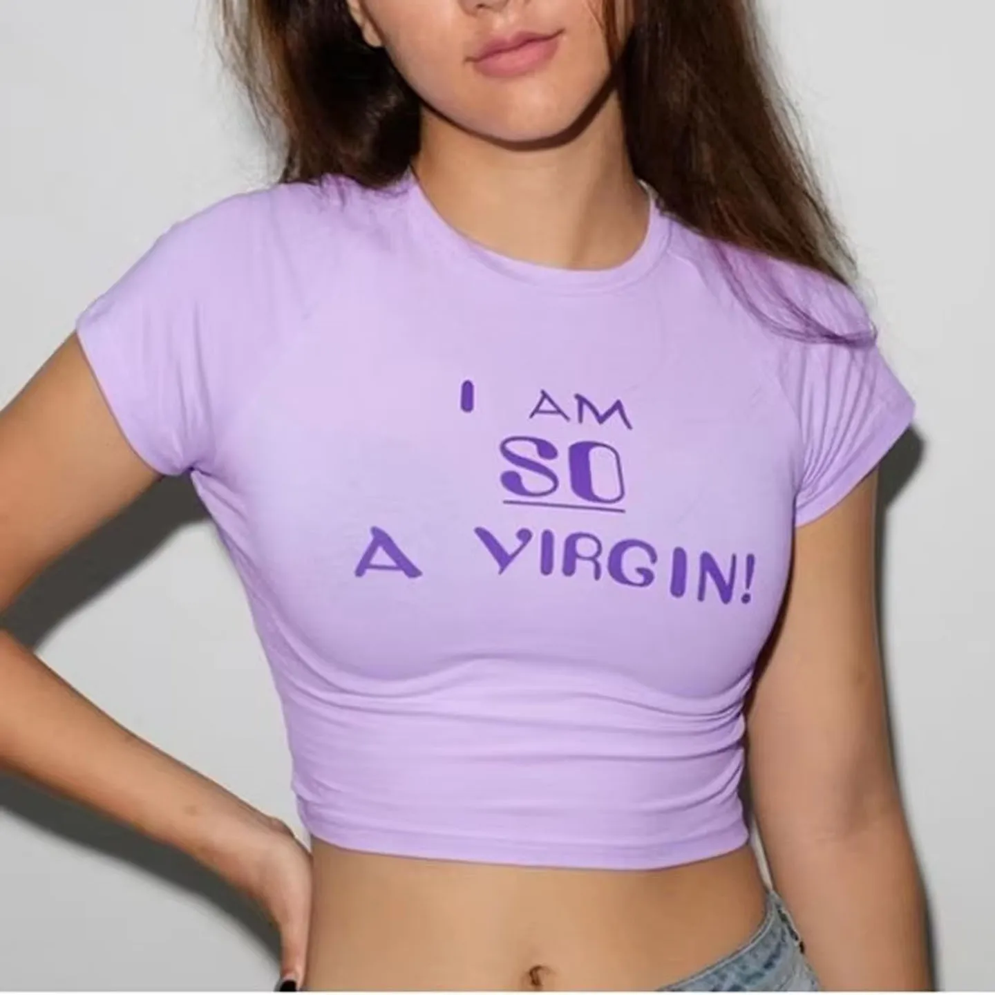 Sexy Alphabet print t shirts women Y2K clothes 2020 summer harajuku ladies tops Short sleeve streetwear short Crop top feminina