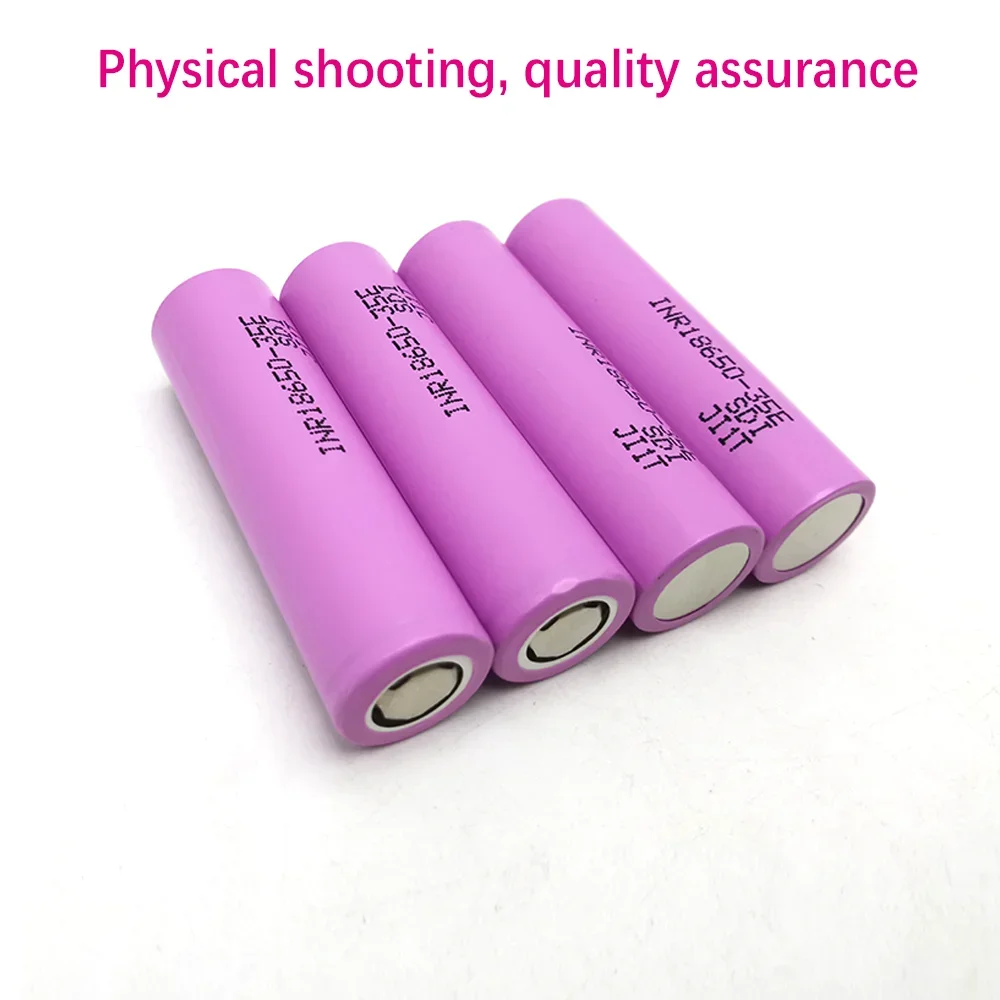 3.7V 3000mah For  35E INR 18650 20A Lithium Lon Battery Replacement External Battery