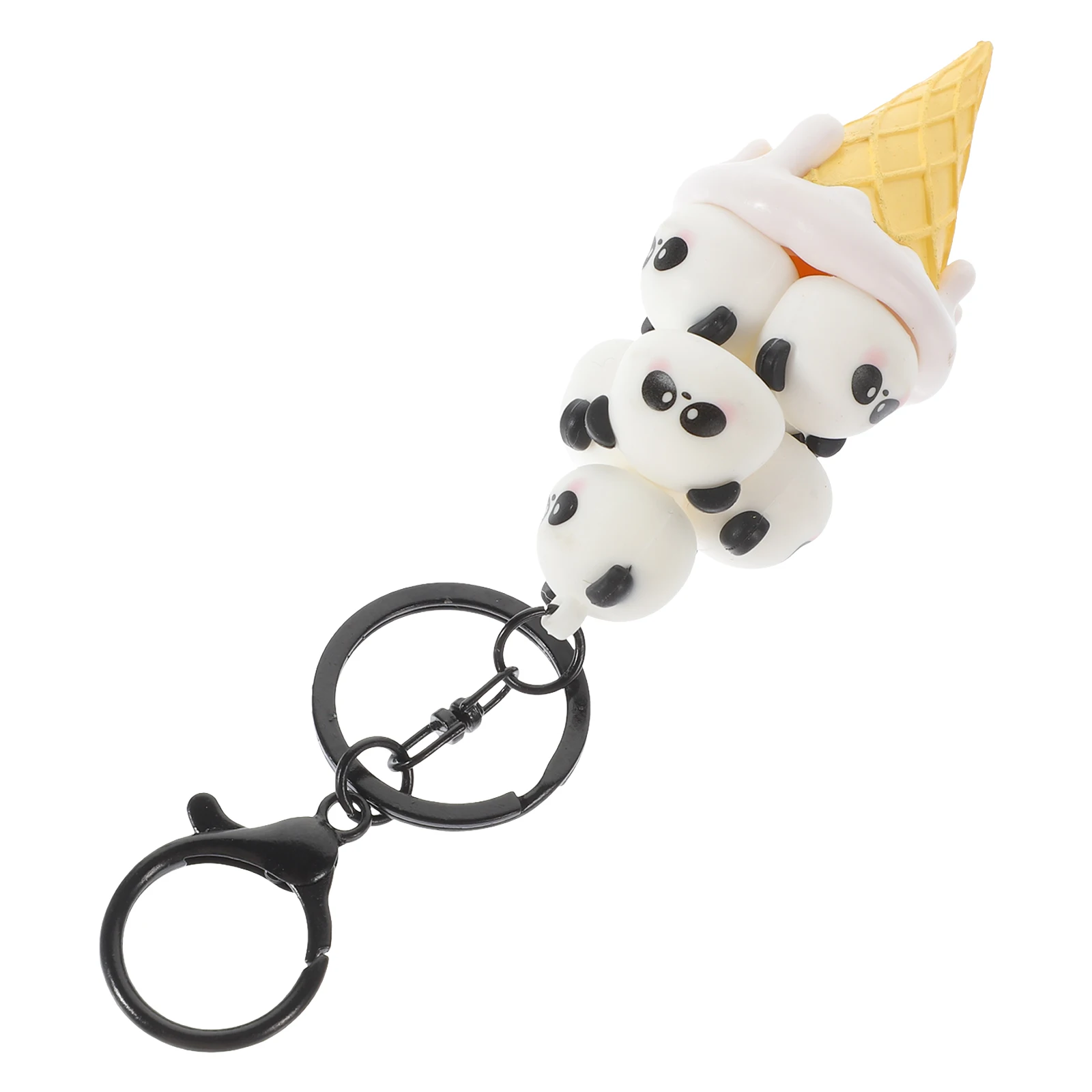 

Cream Keychain White Pvc Animal Keychain Car Accessories Gifts Boyfriend Birthday Animal Pendant Keychains