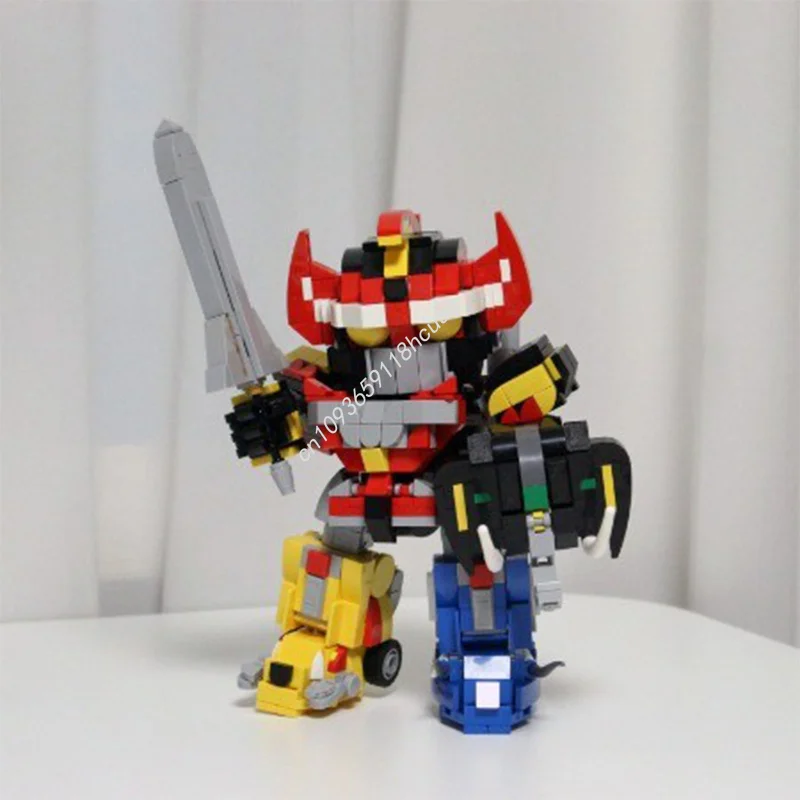 

760pcs MOC MEGAZORD Building Blocks Birthday Christmas toy Gift Toy to Develop Patience and Concentration STEM Educational