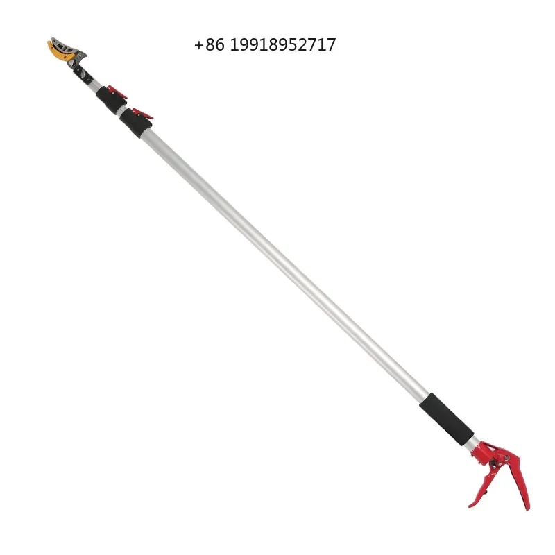 3-5M Telescopic Fruit Picker Pole Aluminum Alloy High Altitude Fruit Tree Pruner Shear for Apple Peach Orchard Garden JJ262