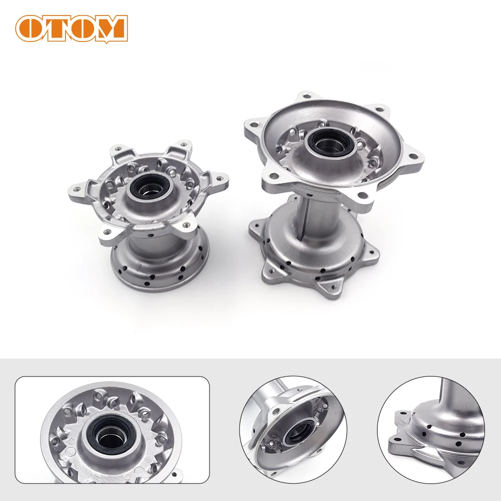 OTOM 2023 Motorcycle Accessories Hubs Front Rear Disc Brake Wheel Hub Dirt Bike Freewheel Hubs For YAMAHA YZ YZX YZF 125 250 450