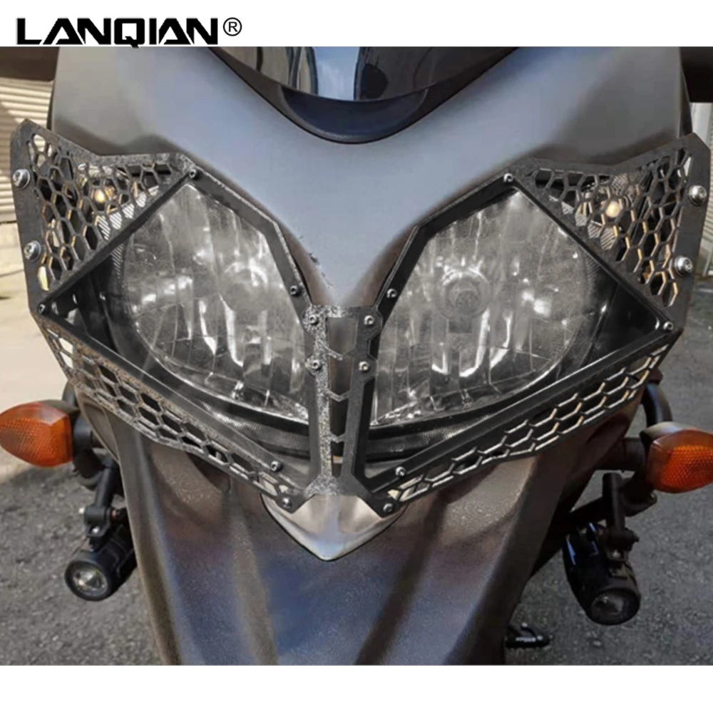 DL650 V-STROM650 V-STROM650XT Motorcycle Headlight Grill Guard Protection Cover For Suzuki V-Strom 650 650XT 2012-2014 2015 2016