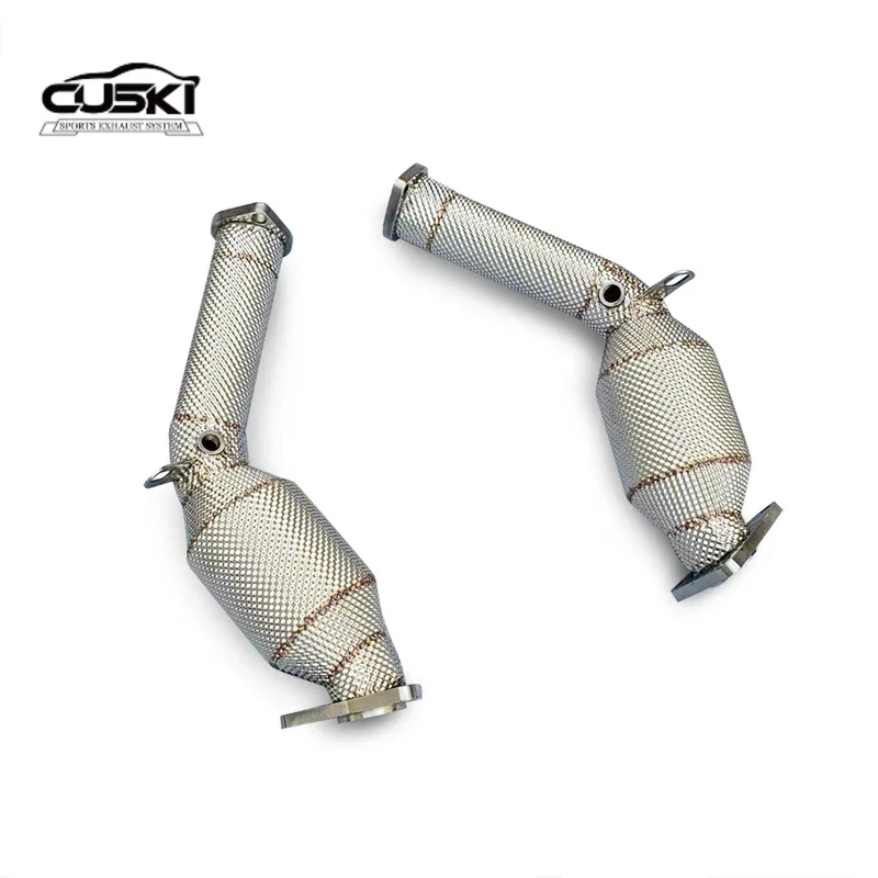 

High quality straight down pipe For Infiniti G37 3.7 2009-2016 Stainless Stee exhaust Automobile Accessorie