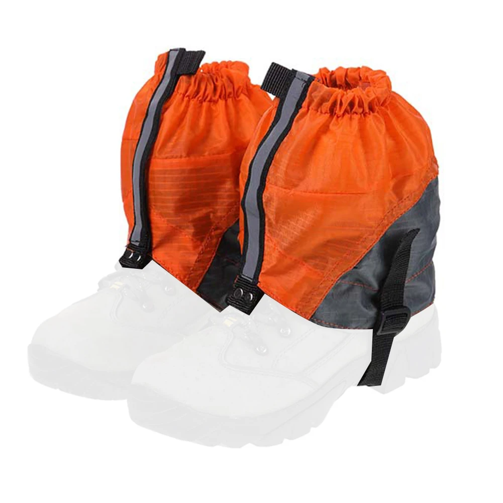 Waterproof Leg Gaiters Reflective Hiking Gaiters Hiking Prevent Ankles From Getting Dirty Protect Your Shoes Reusable