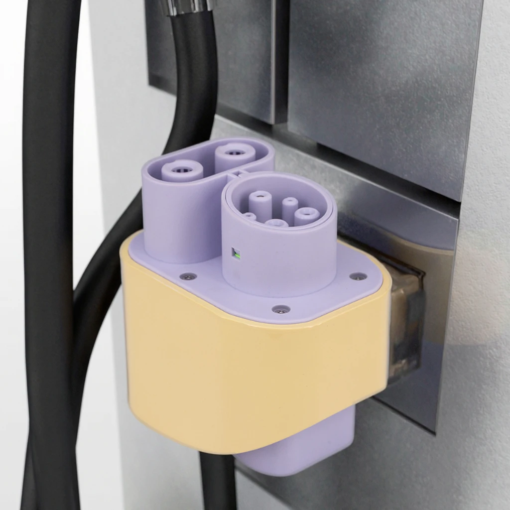 CCS2-CCS1 Evse Charging Connector CE Ev DC Charger Chademo to CCS2 GBT Adapter for ID4 ID6 Male/Female