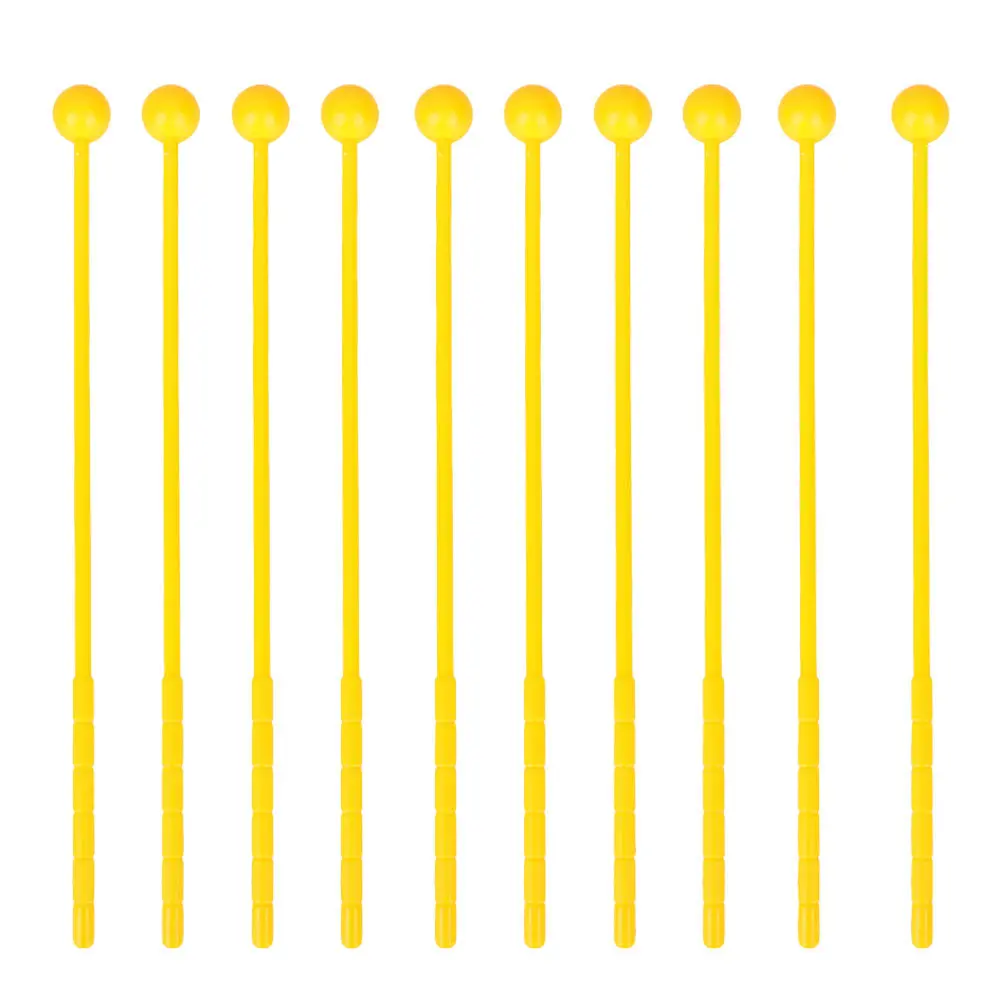 12 قطعة الاطفال عصا طبلة ضوء دائم البلاستيك الأطفال التعليم المبكر يده طبل المطرقة التدريس المعونة الأطفال وسائل تعليمية #6