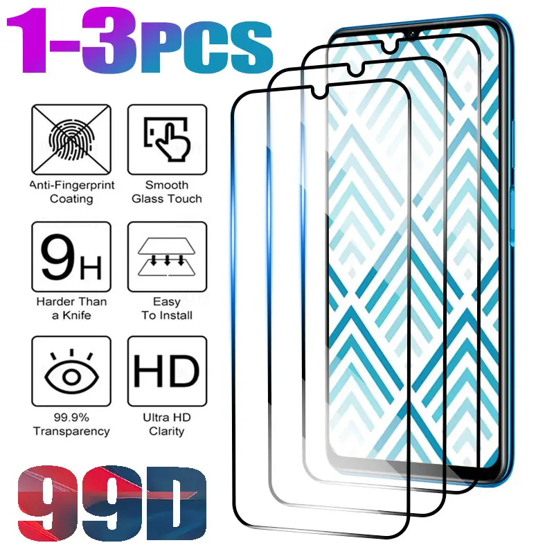 1-3PCS Protective Glass For Xiaomi Redmi 8 8A 9C 9 10 4G 10X Tempered Screen Protector Redmi 12 13R 13C 5G K20 K30 K40 K50 Film