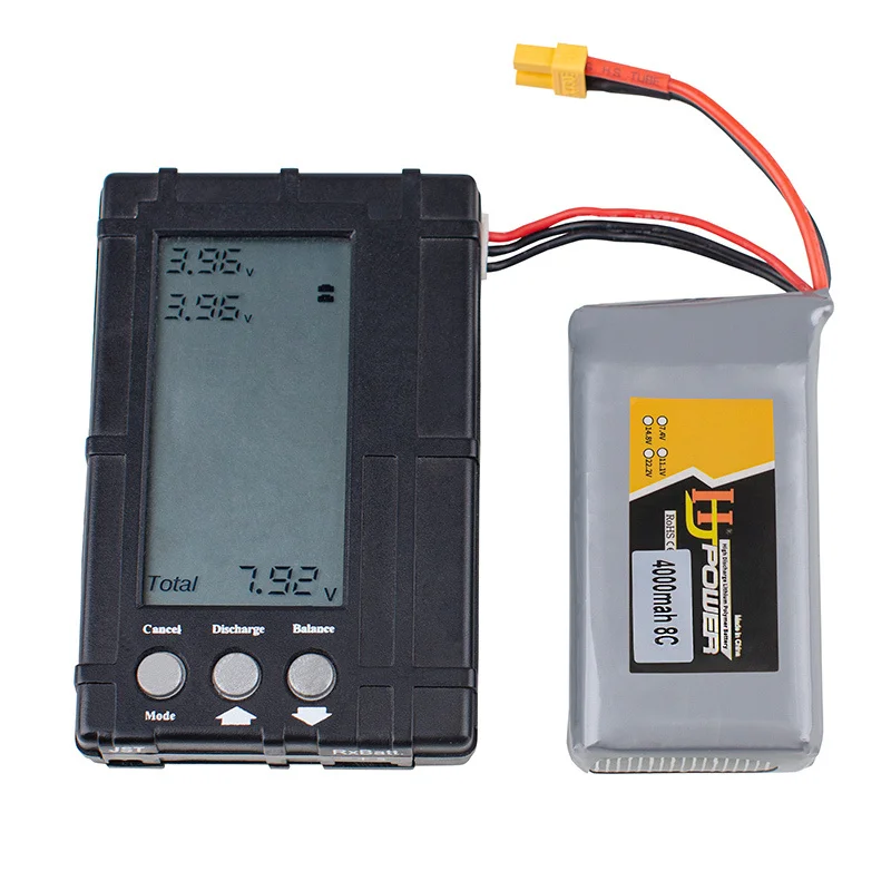 1-5pcs Battery for HJ TX16s TX18s Model airplane remote control 7.4V 4000mAh Lipo battery for TX16s TX18s Drone