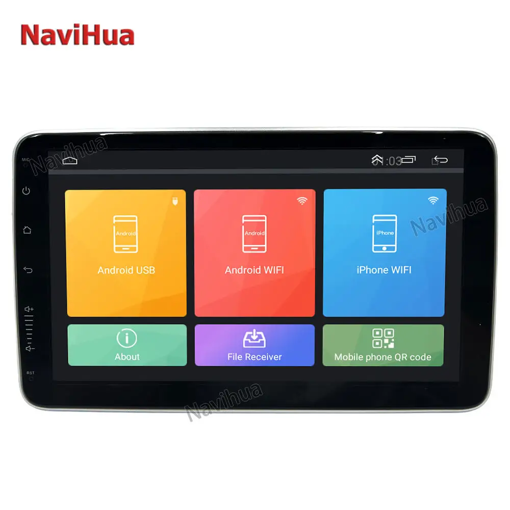 

10.1 inch Universal Car DVD Player Stereo Audio Monitor Carplay Head Unit Automotive Electronics Upgrade kit Autoradio Video