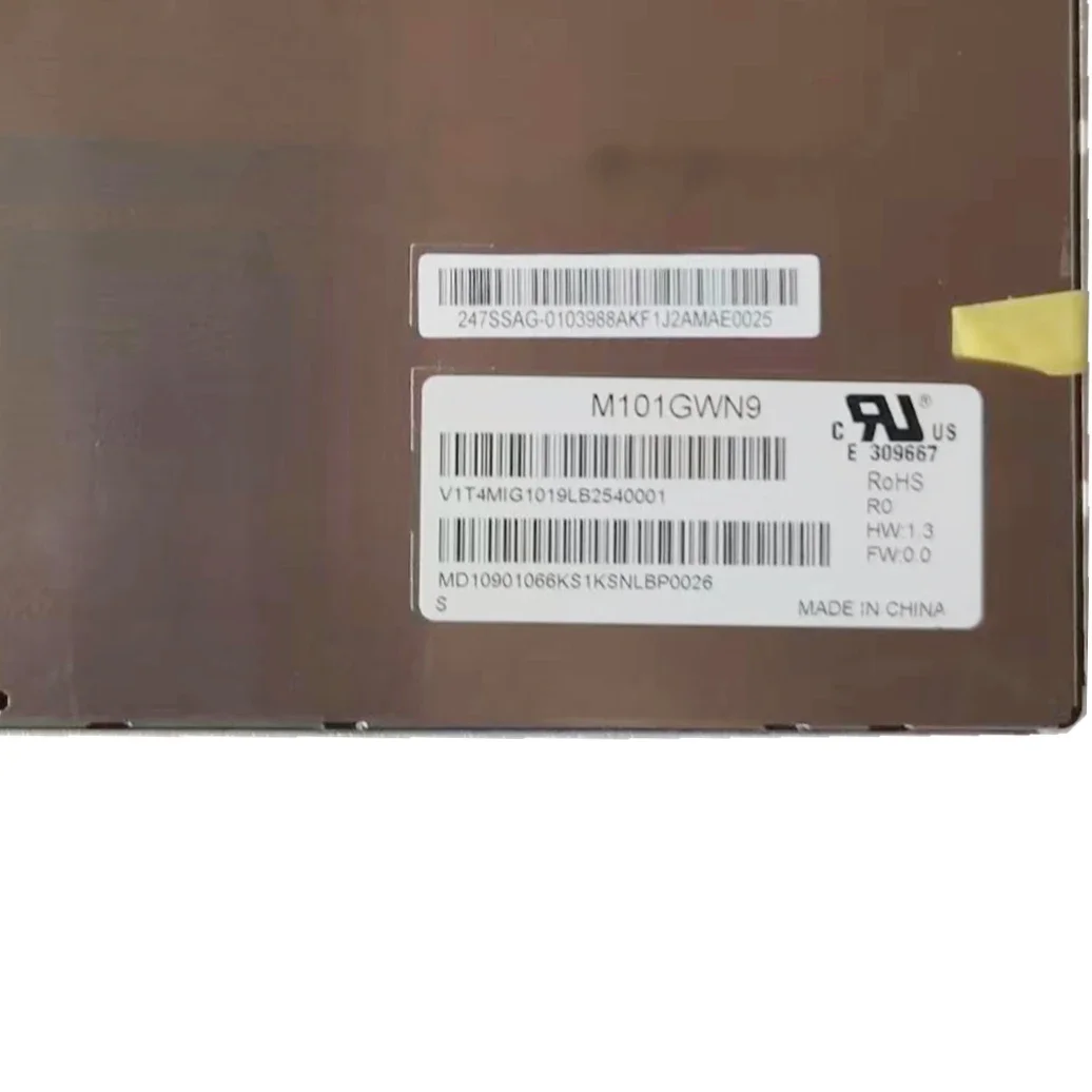 M101GWN9 R0 10,1 polegadas LVDS 640 modelos de exibição de tela LCD de brilho