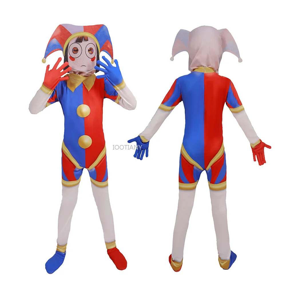 2024 Amazing Digital/circus Cosplay Ragatha Jax Caine Cosplay Theater Suits Cosplay Cartoon Costume Children Carnival Kids Gifts